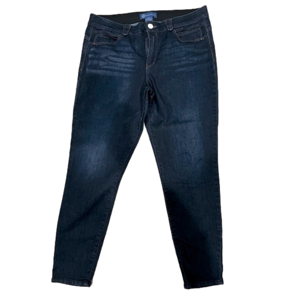 Democracy Denim Skinny ankle jeans- size 16